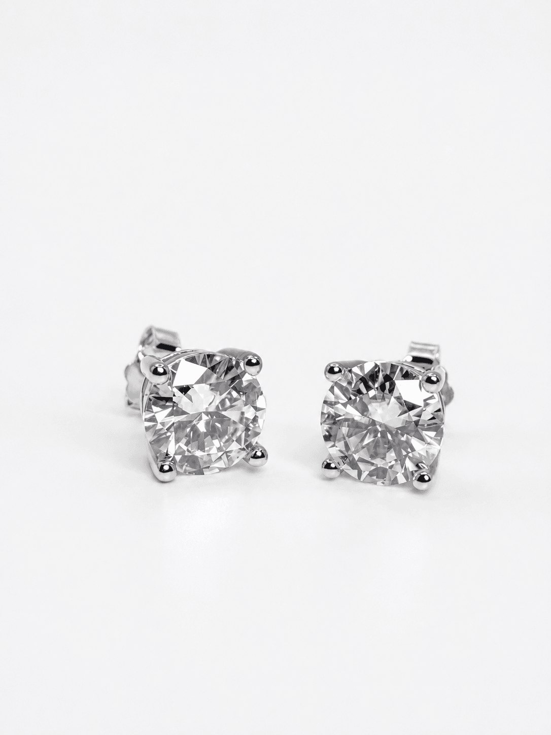 Moissanite Studs